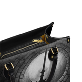 "The Pit And The Pendulum" Leather Handbag