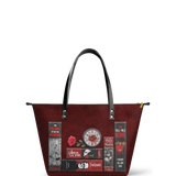 "The Crimson Codex" Leather Tote Bag Deal