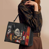"The Codex of Gothic Tales" Deadlight Black Leather Handbag Deal