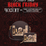 Lovecraftian Black Circle Crossbody Bag Deal
