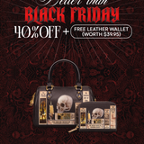 Lovecraftian Black Mini Satchel Deal