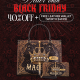 "Macbeth" Leather Handbag Deal