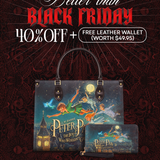 "Neverland Sky" Leather Handbag Deal