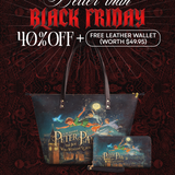 "Neverland Sky" Leather Tote Bag Deal