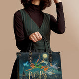 "Neverland Sky" Leather Handbag