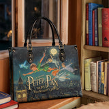 "Neverland Sky" Leather Handbag