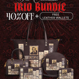 "Poe's Library" Ashen Black The Essentials Trio Bundle