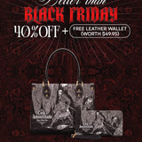 "The Cask Of Amontillado" Small Leather Handbag Deal