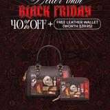 "The Codex of Gothic Tales" Deadlight Black Mini Satchel Deal