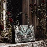 "The Colour Out Of Space" - Black Interior - Small Leather Handbag