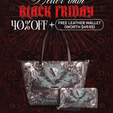 "The Colour Out Of Space" Leather Tote Bag Deal