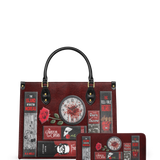 "The Crimson Codex" Leather Handbag Deal