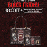"The Dracula" Small Leather Handbag Deal