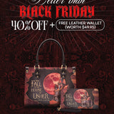 "The Fall Of The House Of Usher" Small Leather Handbag Deal