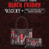 "The Fearless Collection" Small Leather Handbag Deal