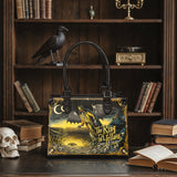 "The King In Yellow" - Black Interior - Small Leather Handbag