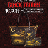 "The King In Yellow" Leather Tote Bag Deal