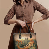 "Mermaid’s Sacrifice" Leather Handbag