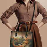 "Mermaid’s Sacrifice" Leather Handbag