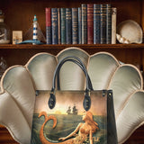 "Mermaid’s Sacrifice" Leather Handbag