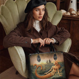 "Mermaid’s Sacrifice" Leather Handbag