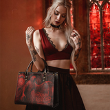 "The Masque Of The Red Death" Leather Handbag Deal