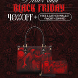 "The Masque Of The Red Death" Small Leather Handbag Deal