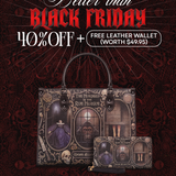 "The Murders In The Rue Morgue" Leather Handbag Deal