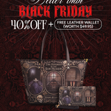 "The Murders In The Rue Morgue" Leather Tote Bag Deal