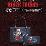"The Phantom Of The Opera" Small Leather Handbag Deal