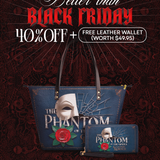 "The Phantom Of The Opera" Leather Tote Bag Deal