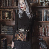 "The Picture Of Dorian Gray" - Black Interior - Small Leather Handbag