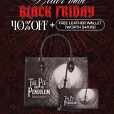"The Pit And The Pendulum" Leather Handbag Deal