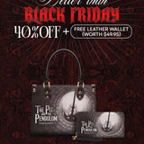 "The Pit And The Pendulum" Small Leather Handbag Deal