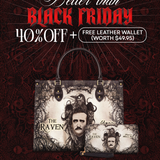 "The Raven" Leather Handbag Deal