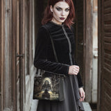 "The Shadow Over Innsmouth" - Black Interior - Small Leather Handbag
