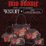 "The Tell-Tale Heart" The Signature Trio Bundle (Small Leather Handbag)