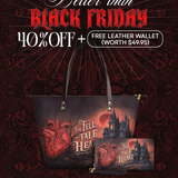 "The Tell-Tale Heart" Leather Tote Bag Deal