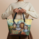 "Emerald City Dream" Leather Tote Bag
