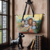 "Emerald City Dream" Leather Tote Bag
