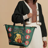 "Hundred Acre Dream" Leather Tote Bag