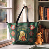 "Hundred Acre Dream" Leather Tote Bag