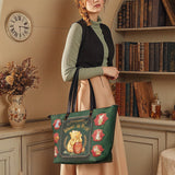 "Hundred Acre Dream" Leather Tote Bag