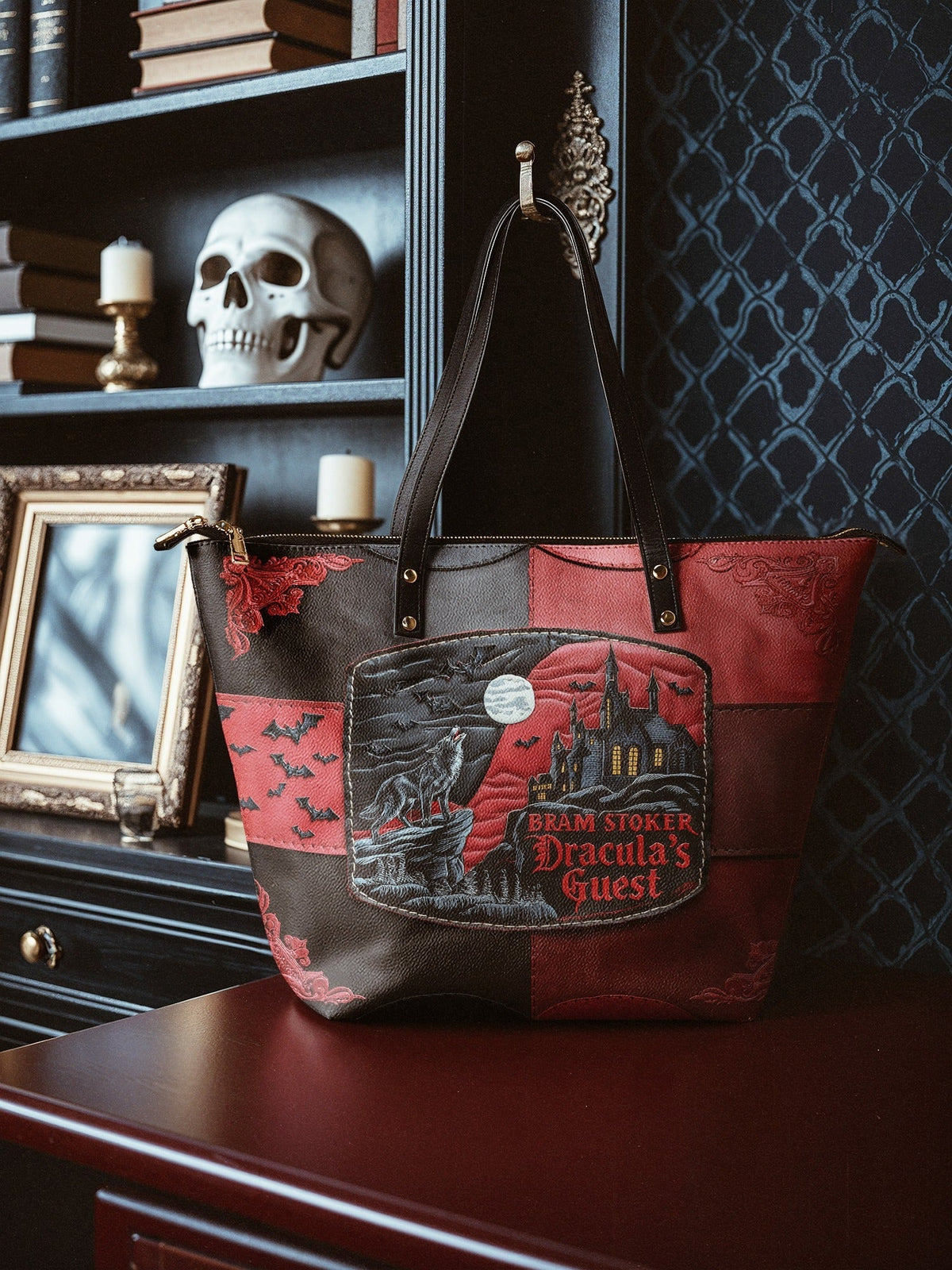 "Dracula's Guest" Leather Tote Bag - FALL DEAL