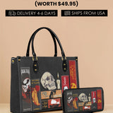 The Codex of Gothic Tales Leather Handbag Deal