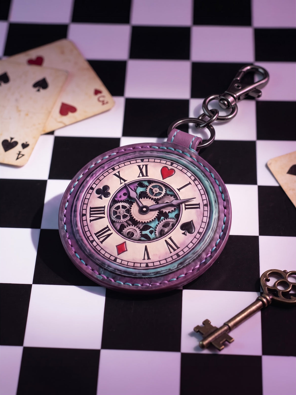 "Oh Dear! Oh Dear!" Leather Bag Charm