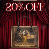 "A Dream Within A Dream" Leather Handbag Deal