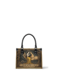 "A Dream Within A Dream" - Black Interior - Small Leather Handbag