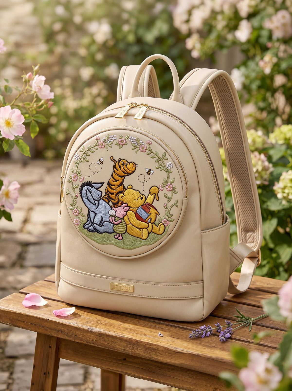 "A Little Something" Skein Leather Backpack