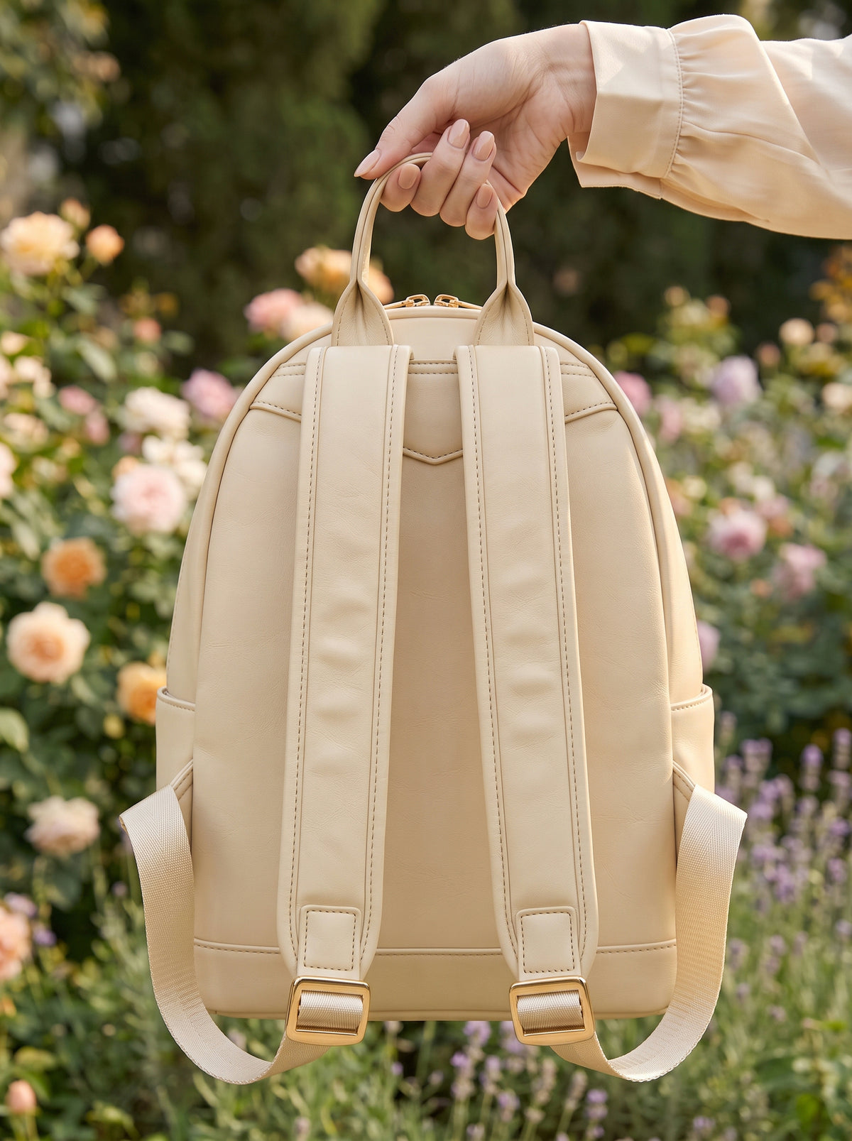 "A Little Something" Skein Leather Backpack